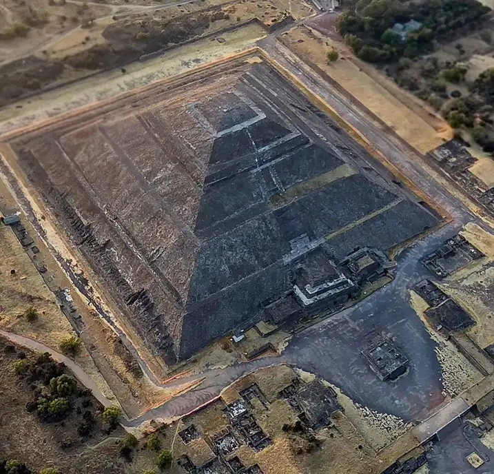 Teotihuacan temple